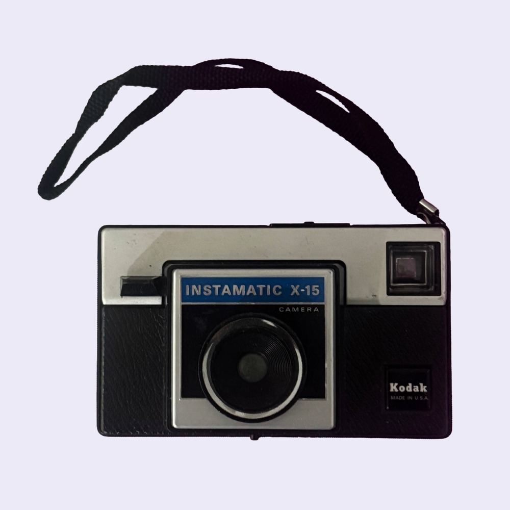 Vintage Kodak‎ Instamatic X-15 126 Film Camera Magicube Untested 1970s